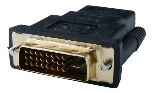Imagen 1 de 3 de Adaptador Premium Dvi (24+1) Macho A Hdmi Hembra