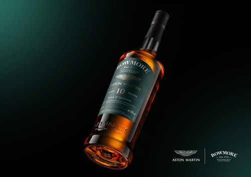 Imagen 2 de 9 de Whisky Bowmore 10 Años Aston Martin 700ml En Estuche