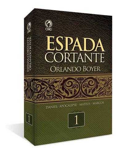 Livro Espada Cortante Vol. 01 - Orlando Boyer