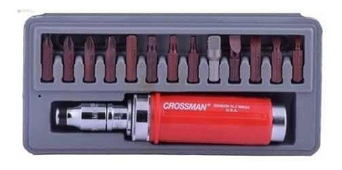 Set Destornillador De Impacto Crossman 14 Piezas 48-014