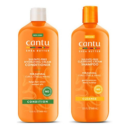 Shampoo Y Acondicionador Sin Sulfatos Shea Butter Cantu