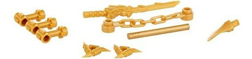 Set De Armas Lego Ninjago Gold (minifiguras)