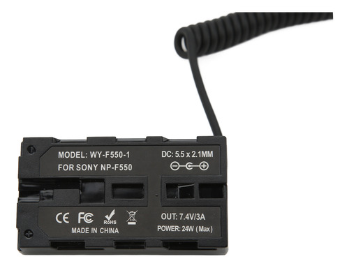 Adaptador De Soporte De Placa De Batería Dtap A Npf550 Power