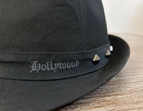 Sombrero Tipo Fedora Hombre - Hard Rock Cafe Original (Usado)