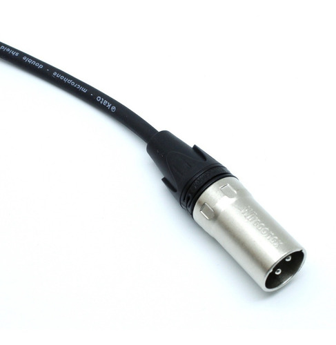 Cabo Microfone Balanceado Blindado Conector Canon Xlr 5 M