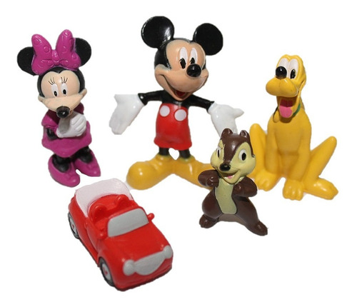 Mickey Minnie Pluto Pateta Bafo De Onça Tico E Teco Donalds