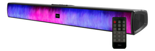 Parlante Soundbar Mlab Flaming Smoke Hdmi Optico Bluetooth