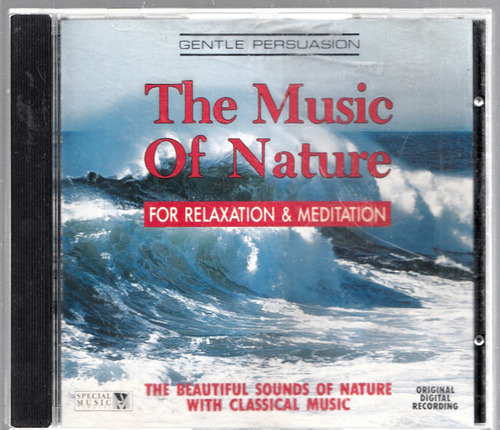 The Music Of Nature. For Relaxation Cd Original Usad Qqa. Be