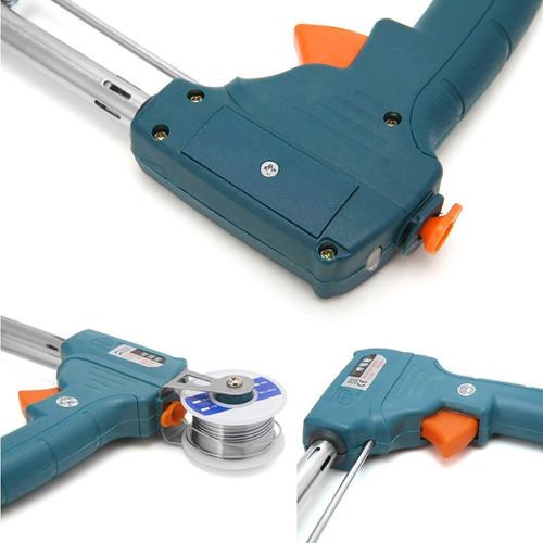 Soldador Manual Semiautomático Com Pistola De Estanho