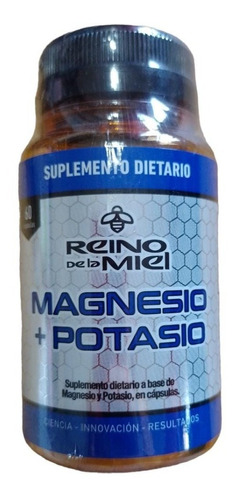 Magnesio + Potasio En Capsulas!!! Reino De La Miel