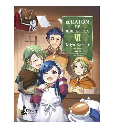Raton De Biblioteca 6 - Miya Kazuki - Kitsune Manga - Libro