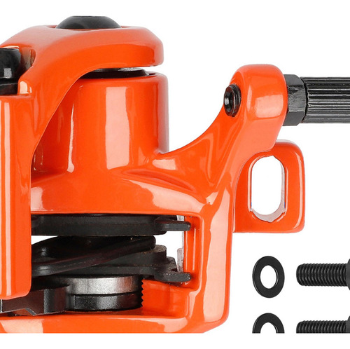 Freno De Disco Hidráulico De Bicicleta Izquierdo Naranja