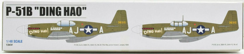Premium Hobbie P-51b  Ding Hao  1:48 Kit Avion Plastico