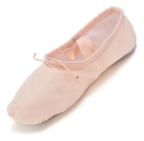Zapatos De Ballet Suaves De Cuero Completo, Zapatos De B [u]