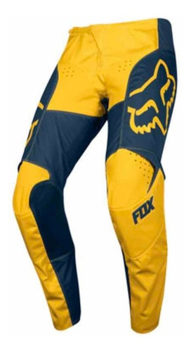 Pantalon Fox Amarillo Motocross Enduro Bici Downhill Mtb