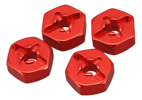 20 Adaptadores Hexagonales De Aleación De Aluminio De 12 Mm