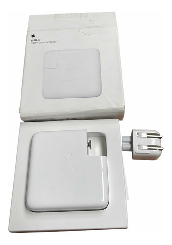 Cargador Apple Mac 61w Usb Tipo C Original Usb C Usado