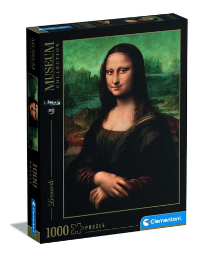 Puzzle 1000 Pz Leonardo Mona Lisa 31413 - Clementoni