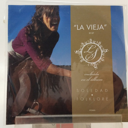 Soledad - La Vieja - Single Cd - Ex