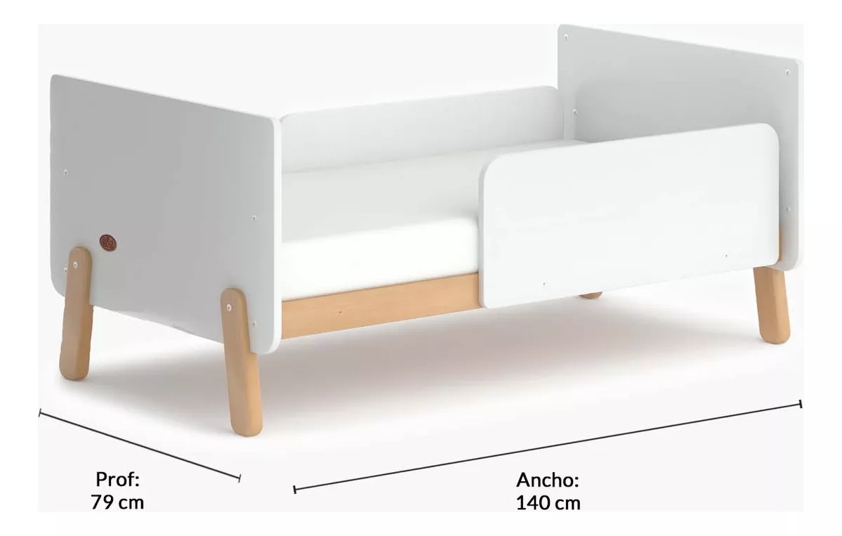 Segunda imagen para búsqueda de cuna de madera usada