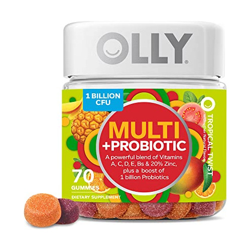Olly Probiótico + Gummy Prebiótico, Apoyo Digestivo Y Vhsoq