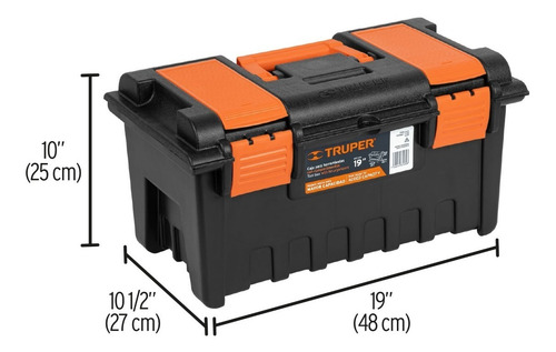 Caja Para Herramienta De 19 Con Compartimentos Truper 11143