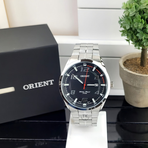 Relógio Orient Masculino Mbss1382 P2sx Prata