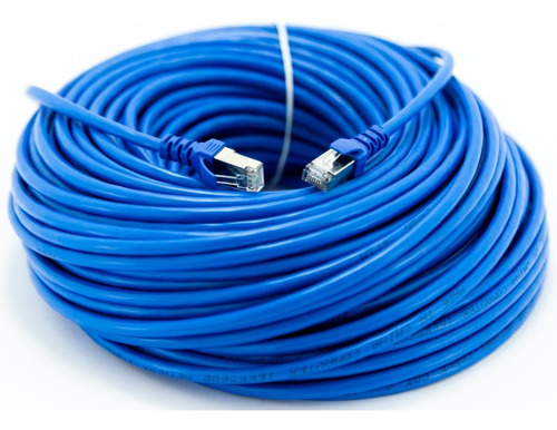 Imagem 3 de 4 de Patch Cord Cabo De Rede Cat6 50m Metros 50m Cat 6 - Utp Rj45