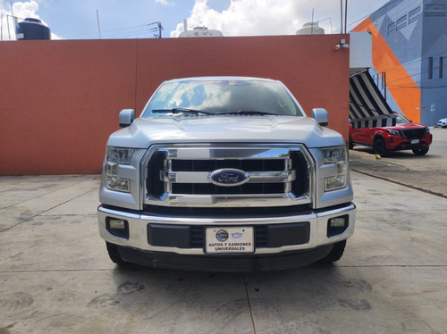 5.0 Ford Lobo Xlt 4x2 Supercrew 2015 Plata Estelar