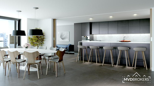 Bilú Biarritz (401) - Venta Apartamento 1 Dormitorio En Villa Biarritz - Estrena Noviembre 2023!