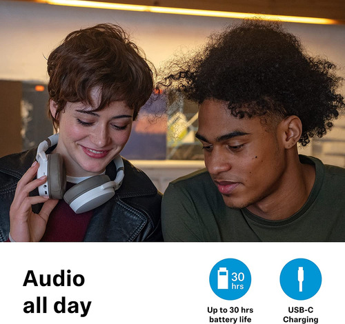 Auriculares Sennheiser Hd, Bluetooth/cable Usb-c/30hs De ...