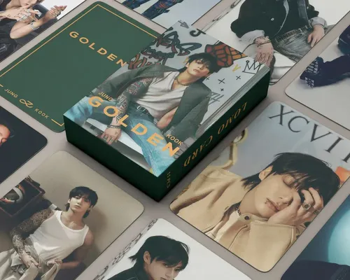 55 Photocards De Jungkook ( Bts ) Golden | MercadoLivre
