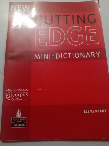 American Cutting Edge Mini Dictionary Inglés Pearson Longman