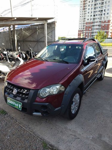 Imagem 1 de 10 de Fiat Strada 2010 1.8 Adventure Cab. Dupla Flex 2p