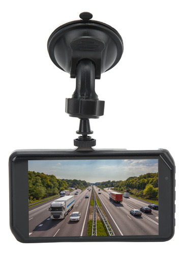Grabadora De Cámara De Salpicadero Dual 1080p Con Detección