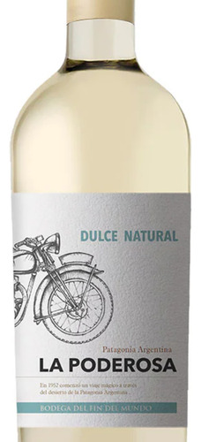 Vino La Poderosa Dulce Natural 1x750 Ml- Bod Fin Del Mundo