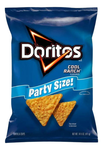 Doritos Cool Ranch Papitas Americanas Party Size 411g