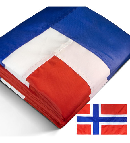 Bandera Bordada De La Serie Everstrong De Anley De Noruega,
