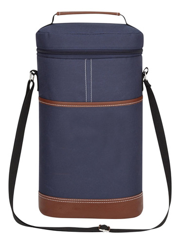 Bolsa De Transporte De Vino,, Bolsa Bento, Impermeable, Azul