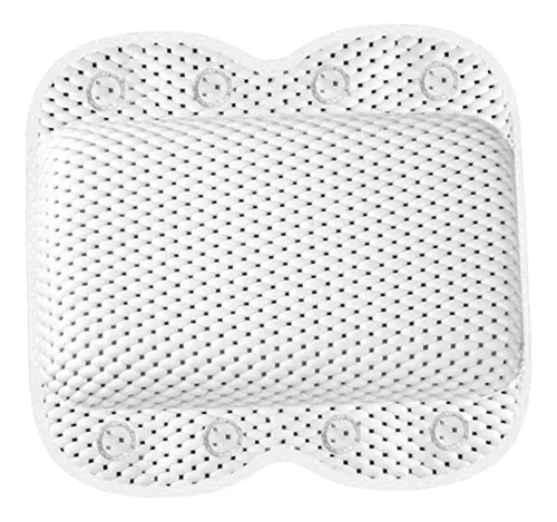 Almohada De Baño Para Bañera Spa Reposacabezas Lavable