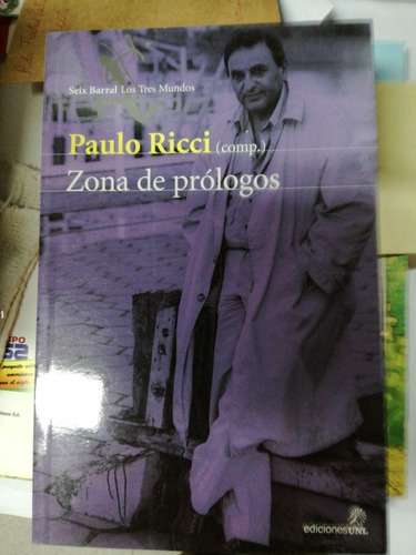 Libro Paulo Ricci Zona De Prologos Unl