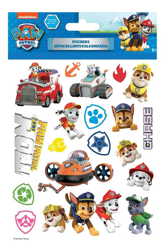 Pegatinas Paw Patrol Trends International 14.61x21.66 Cm