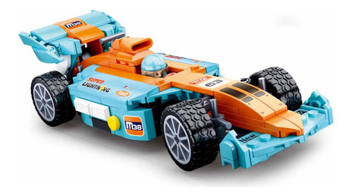 Automovil De Carreras Formula 1 Sluban, Compatible Lego