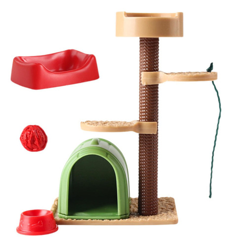 Marco De Escalada For Gatos En Miniatura, Juego De Juguetes