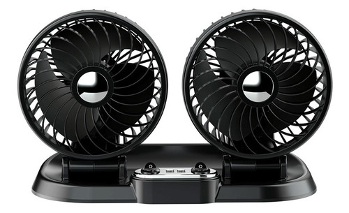 Ventilador Doble De 12v/24v Par Automóvil