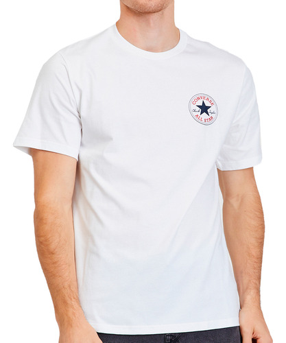 Camiseta Converse Chuck Patch Remix-blanco