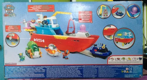 Paw Patrol Sea Patroller Barco Patrulla Canina 100% Nuevo