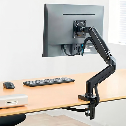 Suporte Articulado On-f90 Preto Para Monitor E Tv 17 A 30 Preto