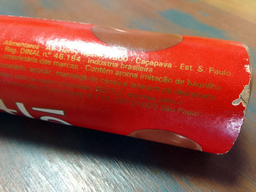 Embalagem Chocolate Nestlé Croquete +40anos