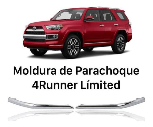Moldura De Parachoque 4runner Limited Del 2014 Al 2021